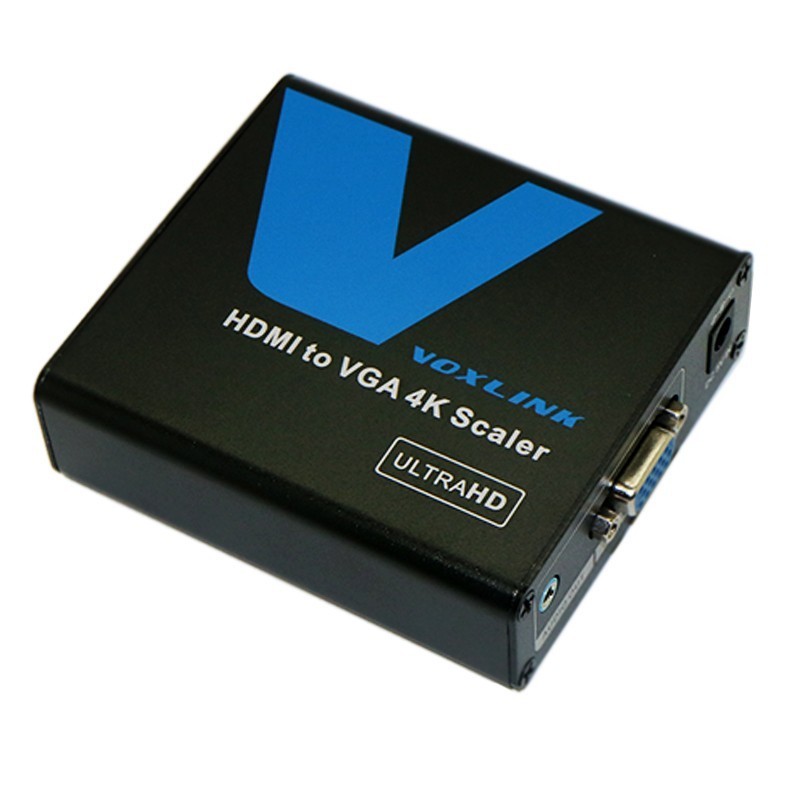 VOXLINK 4Kx2K HDMI to VGA Converter Box