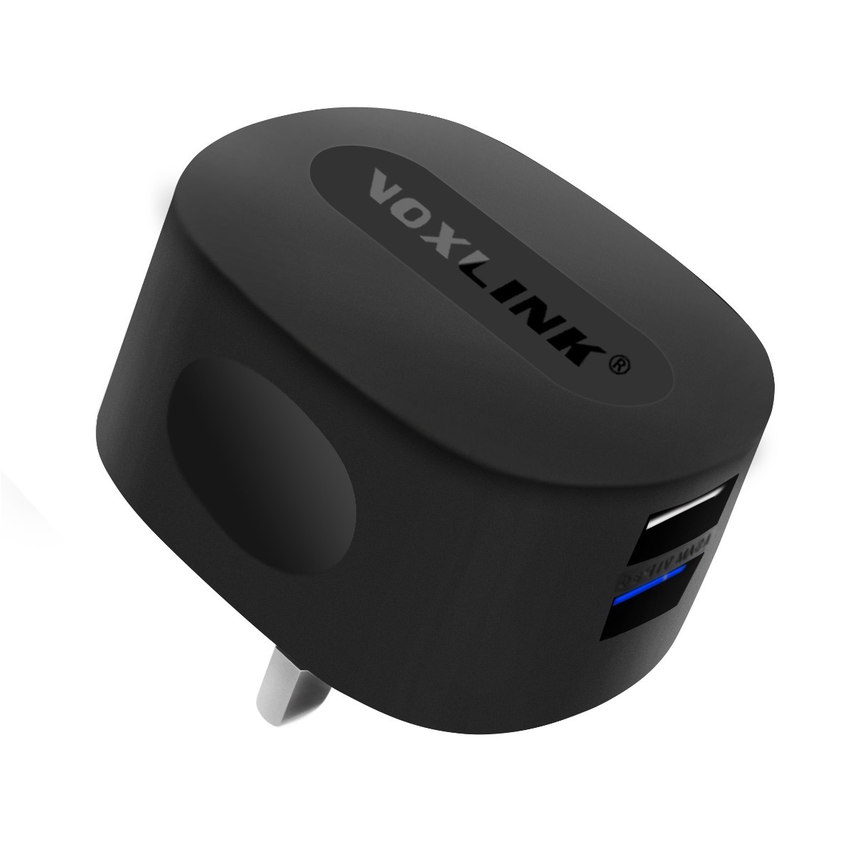 VOXLINK [Qualcomm Quick Charge 3.0 Technology USB Charger, 2ports USB Travel Adapter Intelligent Charging