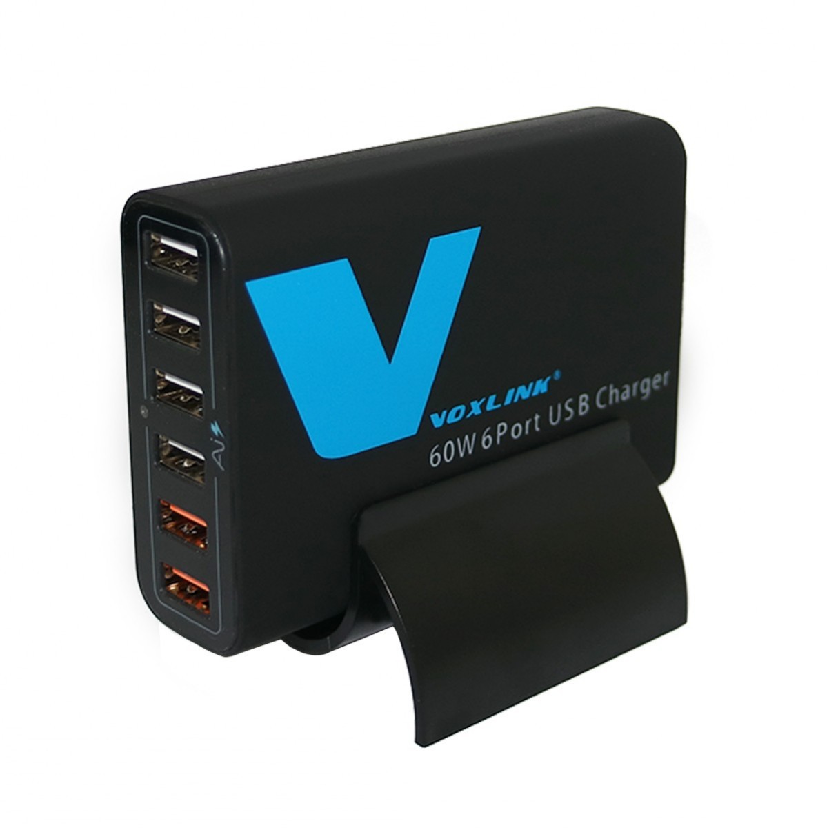 Colorful VOXLINK Quick Charge 2.0 Technology USB Charger, 6-ports USB Charger