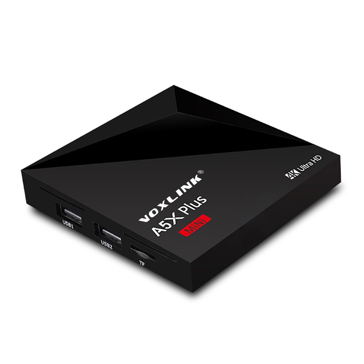 VOXLINK A5X Plus Andriod 7.1 TV Box RK3328 Quad-Core 64bit TV Boxes 1GB/8GB Set-top Box Support H.265 LAN 4Kx2K Media player EU